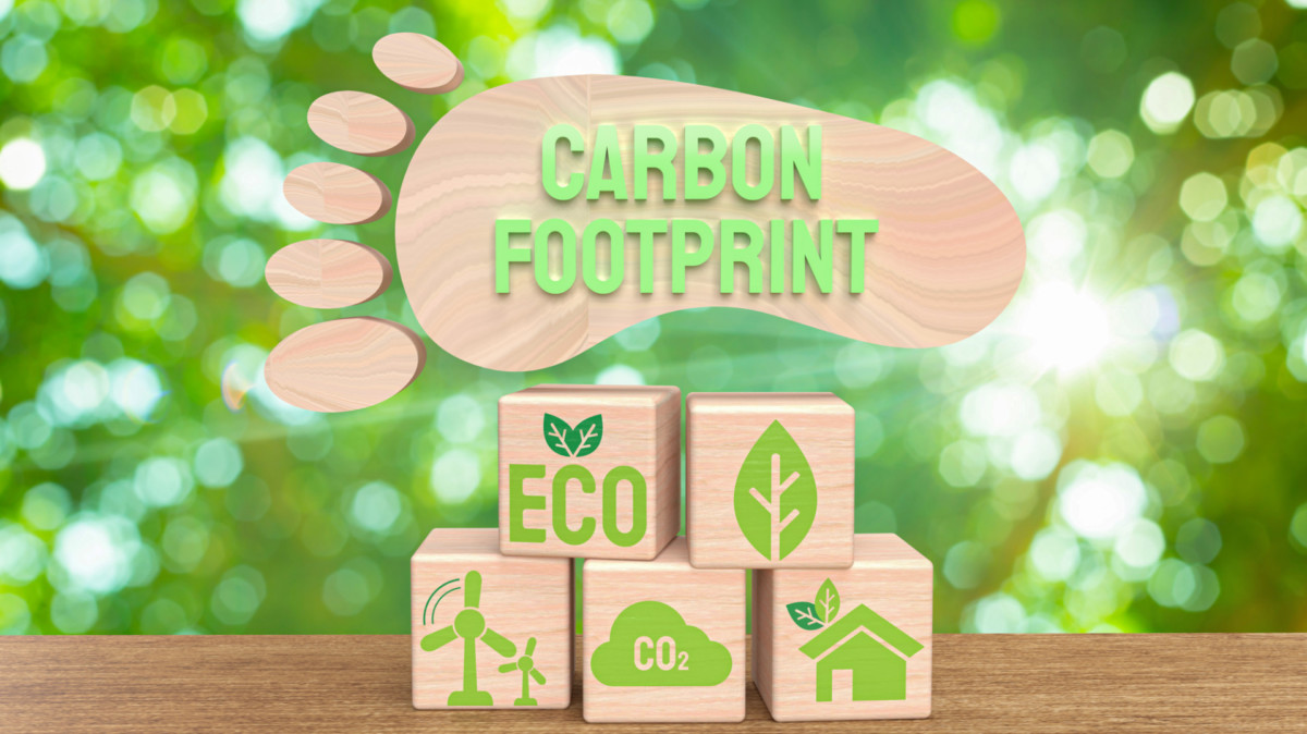 The carbon footprint for eco concept 3d rendering - ESG Journal